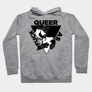 Queer AF - light Tee Hoodie